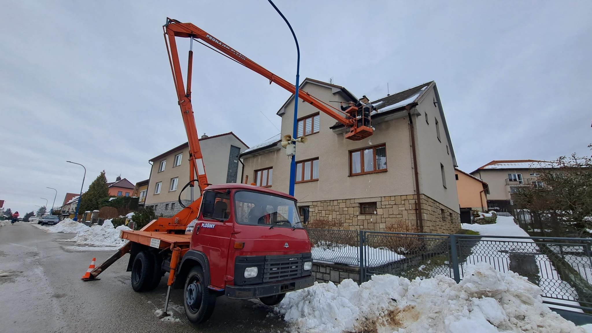 Realizace — plošina u rodinného domu